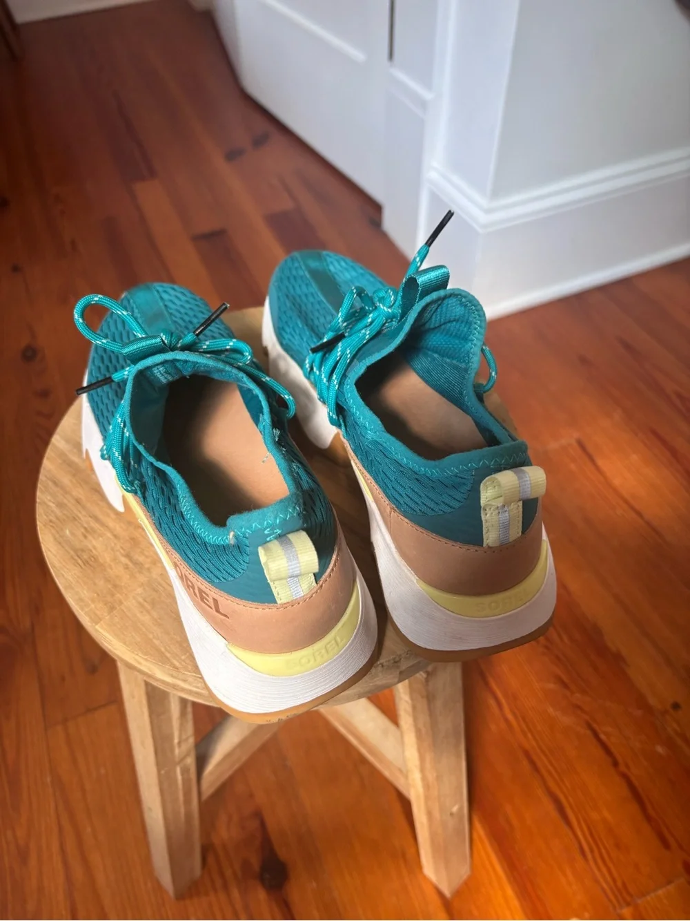 Sorel Teal Athletic Sneakers - Lightweight Comfort